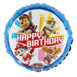 Опция Фольгированный шар "Happy Birthday! Команда Щенячий патруль" – фото 2