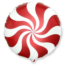 Опция Фольгированный шар "Конфета Леденец Красная" – фото 3