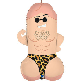 Опция Фольгированный шар "Девичник Мистер Пи-пи Леопард" - фото 4 Опция Фольгированный шар "Девичник Мистер Пи-пи Леопард" – фото 4