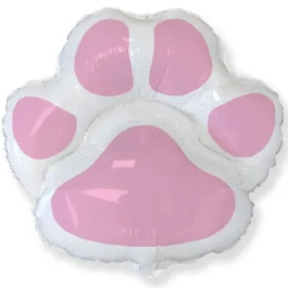 Опция Фольгированный шар фигура "Лапка розовая" – фото 1