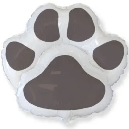 Опция Фольгированный шар фигура "Лапка черная" - фото 3 Опция Фольгированный шар фигура "Лапка черная" – фото 3