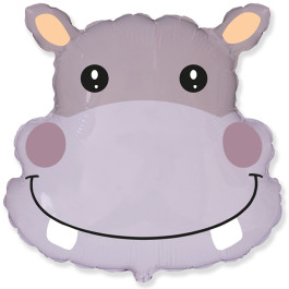 Опция Фольгированный шар "Голова бегемота" – фото 2