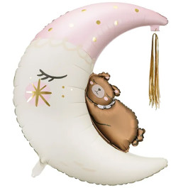 Опция Фольгированный шар "Мишка на луне " – фото 3