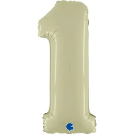 Опция Фольгированная цифра "1" Сатин Оливковая – фото 3