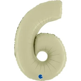 Опция Фольгована цифра "6" Сатин Оливкова – фото 1