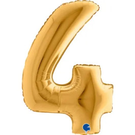 Опция Фольгированная цифра "4" Бронзовая GRABO – фото 4