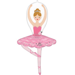 Опция Фольгированный шар "Балерина в розовом" – фото 2