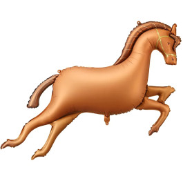 Опция Фольгированный шар "Лошадка коричневая" – фото 2