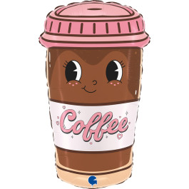 Опция Фольгированный шар фигура "Стаканчик кофе" – фото 2