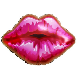 Опция Фольгированный шар фигура "Губы Китай" – фото 2