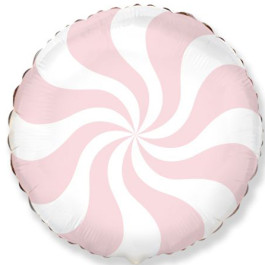 Опция Фольгированный шар "Конфета Леденец Макарун Персиковая" - фото 3 Опция Фольгированный шар "Конфета Леденец Макарун Персиковая" – фото 3