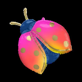 Опция Фольгированный шар "Божья Коровка Градиент" - фото 4 Опция Фольгированный шар "Божья Коровка Градиент" – фото 4