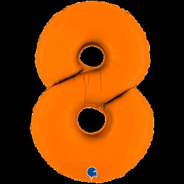 Опция Фольгированная цифра "8" Оранжевая – фото 4