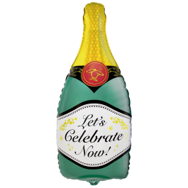 Опция Фольгированный шар "Бутылка шампанского" – фото 1
