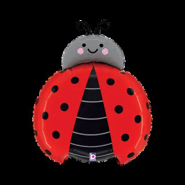 Опция Фольгированный шар "Божья Коровка красно-черная" – фото 3