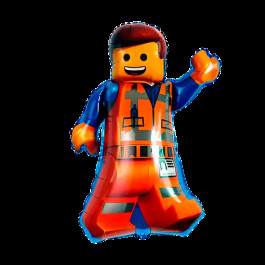Опция Фольгированный шар фигура "Человечек ЛЕГО" (LEGO)  – фото 1