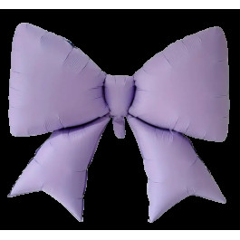 Опция Фольгированный шар "Сиреневый Бантик" – фото 2