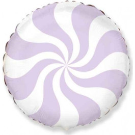 Опция Фольгированный шар "Конфета Леденец Макарун Лаванда" – фото 4