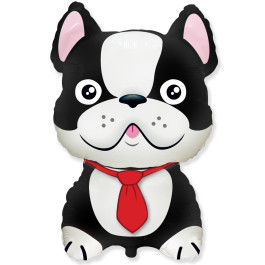 Опция Фольгированный шар "Бульдог черный" - фото 3 Опция Фольгированный шар "Бульдог черный" – фото 3