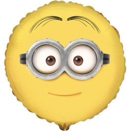 Опция Фольгированный шар круг "Миньон Дэйв" - фото 4 Опция Фольгированный шар круг "Миньон Дэйв" – фото 4