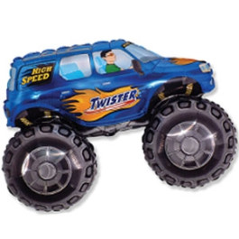 Опция Фольгированный шар "Внедорожник Синий" – фото 3