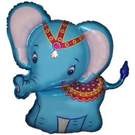 Опция Фольгированный шар "Слоник голубой" – фото 2