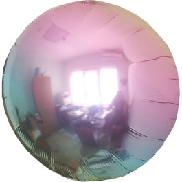 Опция Фольгированный шар "Круг Омбре Жемчуг" 46 см - фото 4 Опция Фольгированный шар "Круг Омбре Жемчуг" 46 см – фото 4