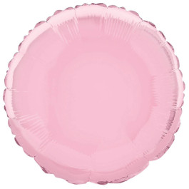 Опция Фольгированный шар "Круг розовый пастель" 46 см - фото 1 Опция Фольгированный шар "Круг розовый пастель" 46 см – фото 1