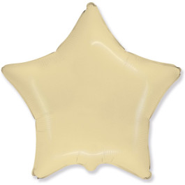 Опция Фольгированный шар "Звезда кремовая" 46 см – фото 1