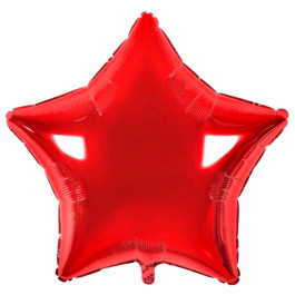 Опция Фольгированный шар "Звезда красная" 46 см – фото 1