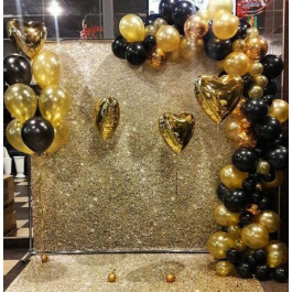 Опция Фотозона из шаров "Gold" - фото 3 Опция Фотозона из шаров "Gold" – фото 3