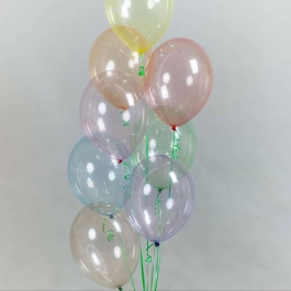 Опция Гелиевые шарики Леденцы прозрачные Ассорти 14" (35 см)  – фото 4