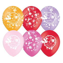 Опция Гелиевые шары "Малышка. Девочка" (35 см) - фото 4 Опция Гелиевые шары "Малышка. Девочка" (35 см) – фото 4