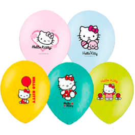 Опция Гелиевые шары "Hello Kitty цветные" (35 см)  – фото 2