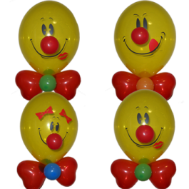 Опция Гелиевые шары "Веселые клоуны" (35 см) - фото 4 Опция Гелиевые шары "Веселые клоуны" (35 см) – фото 4