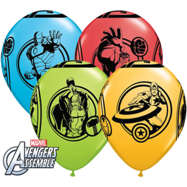 Опция Гелиевые шары "Мстители" (30 см) - фото 1 Опция Гелиевые шары "Мстители" (30 см) – фото 1