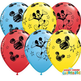 Опция Гелиевые шары "Микки Маус" (30 см)  – фото 2
