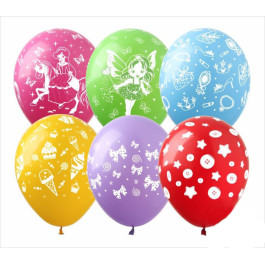 Опция Гелиевые шары "Ассорти для девочек" (30 см) - фото 4 Опция Гелиевые шары "Ассорти для девочек" (30 см) – фото 4