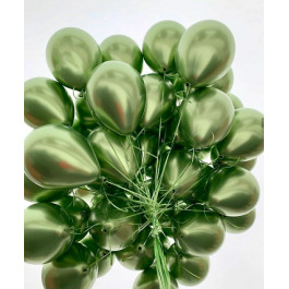 Опция Гелиевые шары "Хром Лайм" (30 см)  – фото 2