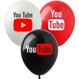 Опция Гелиевые шары "You Tube" (30 см) – фото 4