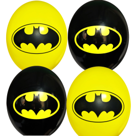 Опция Гелиевые шары "Бэтмен эмблема" (35 см) - фото 2 Опция Гелиевые шары "Бэтмен эмблема" (35 см) – фото 2