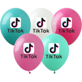 Опция Гелиевые шары "TikTok многоцветные" (ТикТок) (30 см) - фото 3 Опция Гелиевые шары "TikTok многоцветные" (ТикТок) (30 см) – фото 3