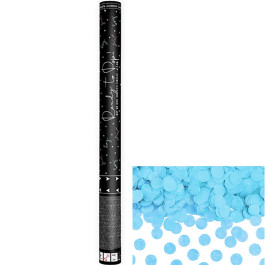 Опция Хлопушка гендерная "Мальчик или Девочка" 60 см с голубым конфетти – фото 1