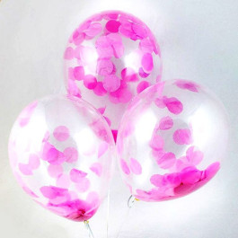 Опция Шар с конфетти "Розовые круги" - фото 3 Опция Шар с конфетти "Розовые круги" – фото 3