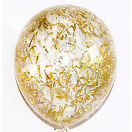 Опция Шар с конфетти "Мишура золото" – фото 2