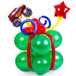 Опция Фигура из шаров "Подарок 3" - фото 1 Опция Фигура из шаров "Подарок 3" – фото 1