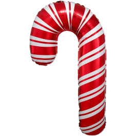 Опция Фольгированный шар "Карамельная трость полосатая (Леденец)" Anagram – фото 3