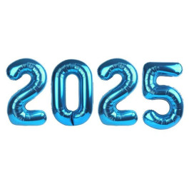 Опция Цифры шарики 2025 Синие - фото 3 Опция Цифры шарики 2025 Синие – фото 3