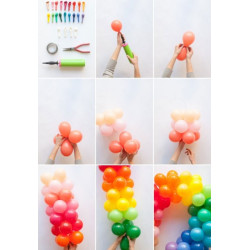 Как сделать арку из шаров своими руками 