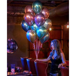 Как украсить комнату шариками: простыми воздушными шарами без гелия